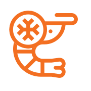 Замороженные морепродукты